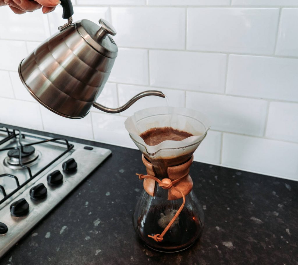 Brewing Coffee in a Chemex