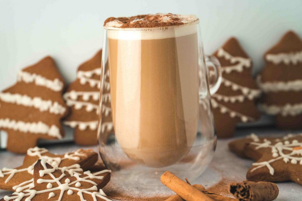 How to Make Vegan Gingerbread Latte