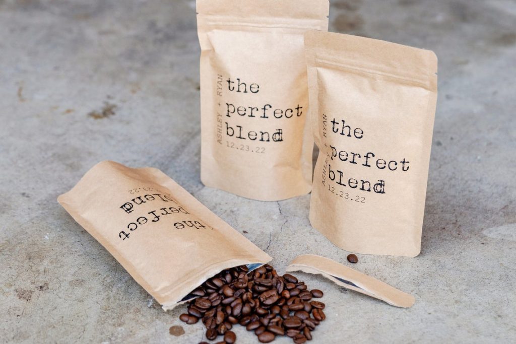 GiveItPretty Perfect Blend Coffee Favor Bag