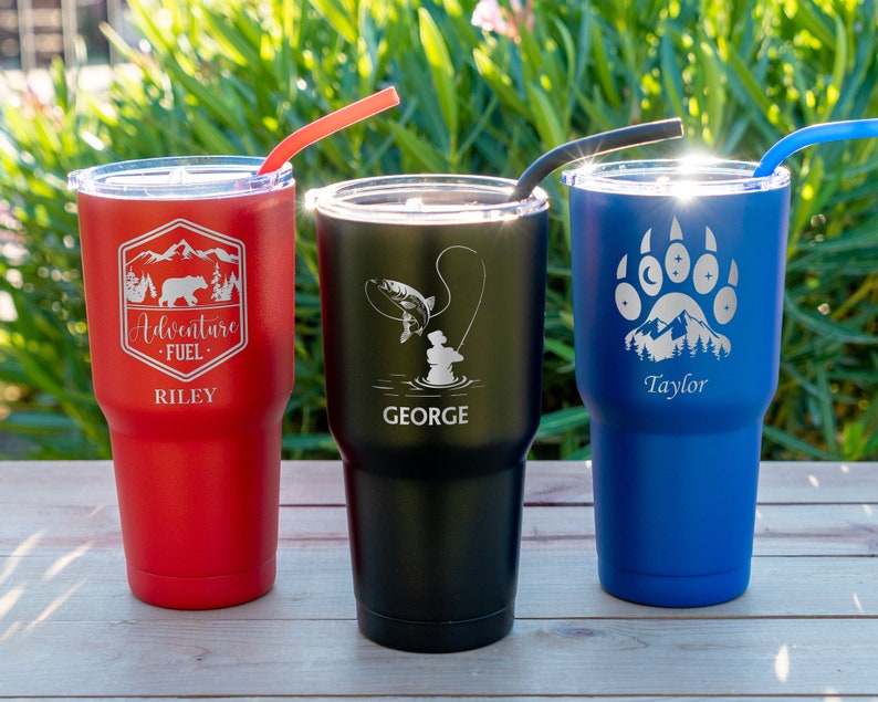 Stainless Steel Travel Mug by Engrave My Memories on Etsy