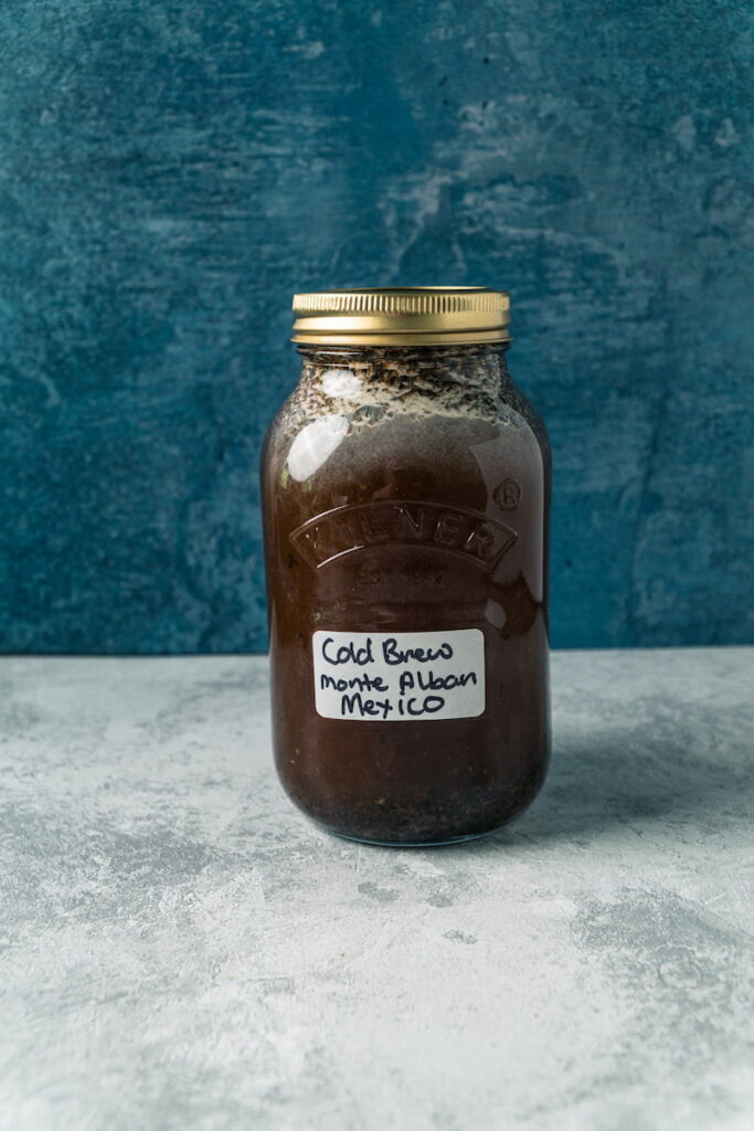 Cold Brew in a Mason Jar