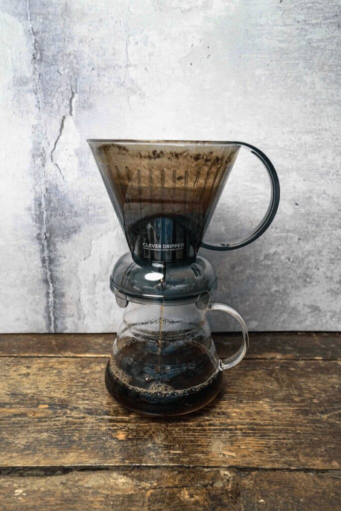 Clever dripper into a jug