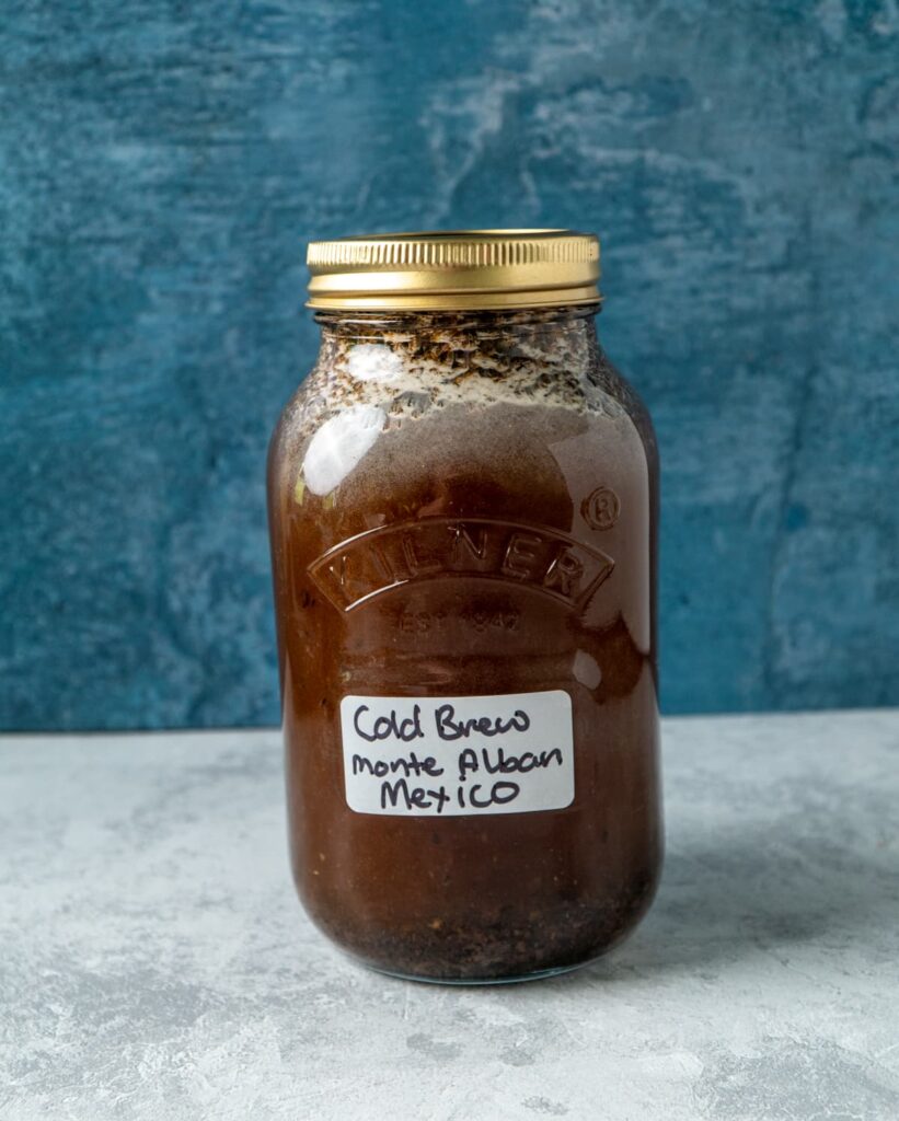 Cold Brew Mason Jar Coffee