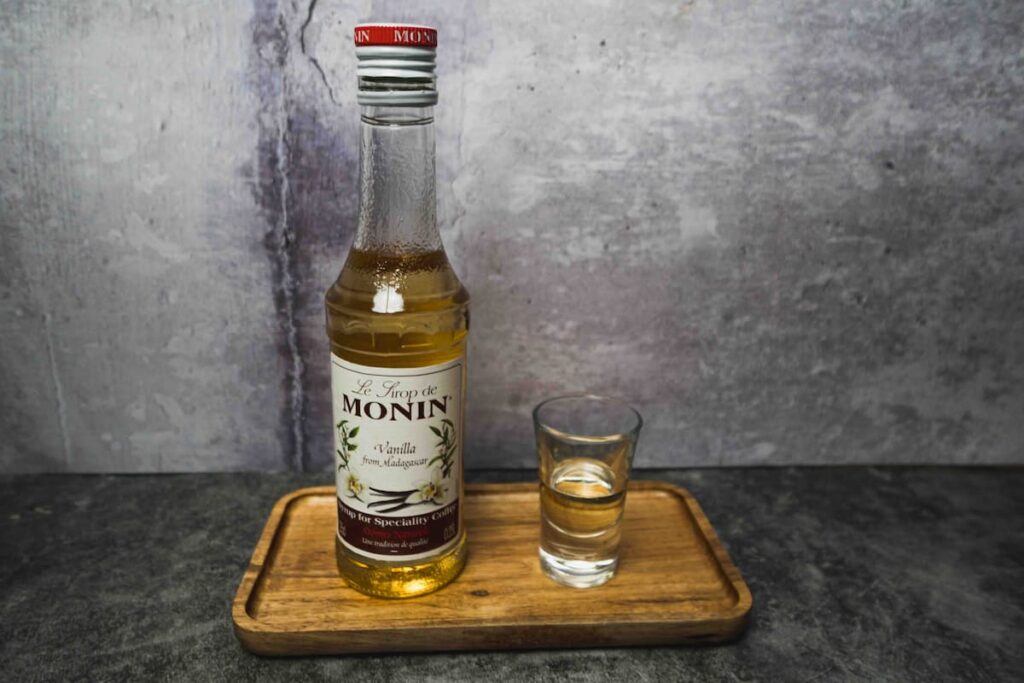 vanilla syrup from monin